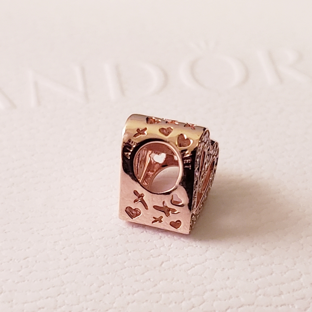 ❤️Authentic Pandora ROSE HEART CHARM - Picture 3 of 7